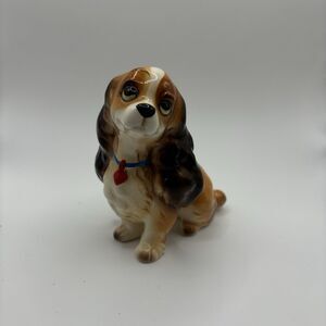 Vintage Walt Disney Production Lady and The Tramp Ceramic Daisy Figurine Japan